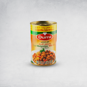 Foul Medammes With Chili Fava Beans Durra 400g